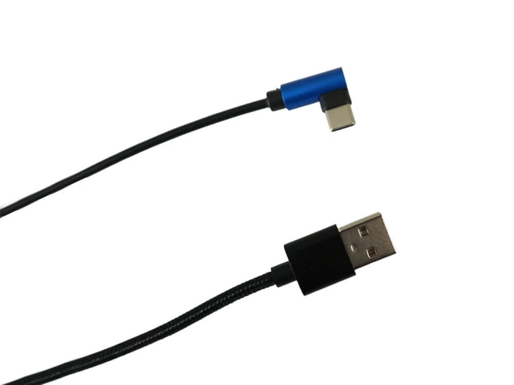 [DS-DA-340] Right-angle USB-C cable for Brother PocketJet 8 Printer