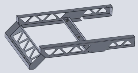 [SB-21TH-2635-MNT] - Eco Line Cargo Mounting Brackets 2021+ Chevy Tahoe Half-Width Cargo Mount for Eco Box