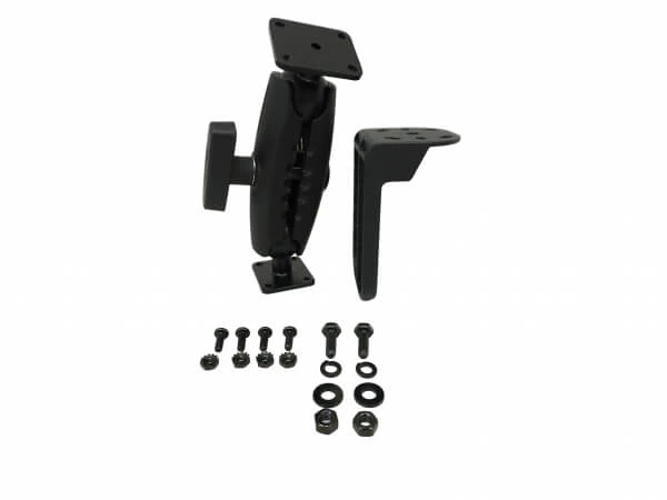 [MD-408-L] - Dual Ball Mount with Side Mount Bracket