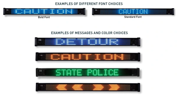Federal Signal LED Message Board