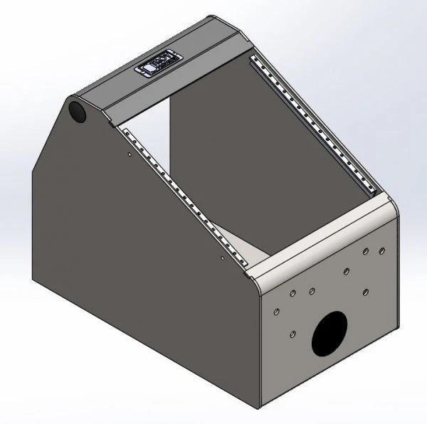 [CC-MODCON-9] - Universal 9" Small Footprint Sloped Console