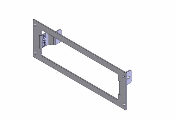 [C-EB30-APR-1P] - 1-Piece Equipment Mounting Bracket, 3" Mounting Space, Fits Motorola APX-4500 Remote Radio