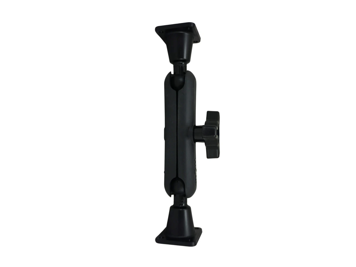 [DBM-1100-KL-0202] Dual Ball Mount with 1.00" Knob-Style Long Housing & Two Long AMPS Plates