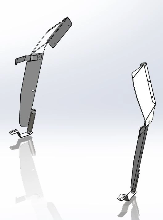 [2-SAB-CH11] - Dodge Charger Standard Partition Mounting Kit