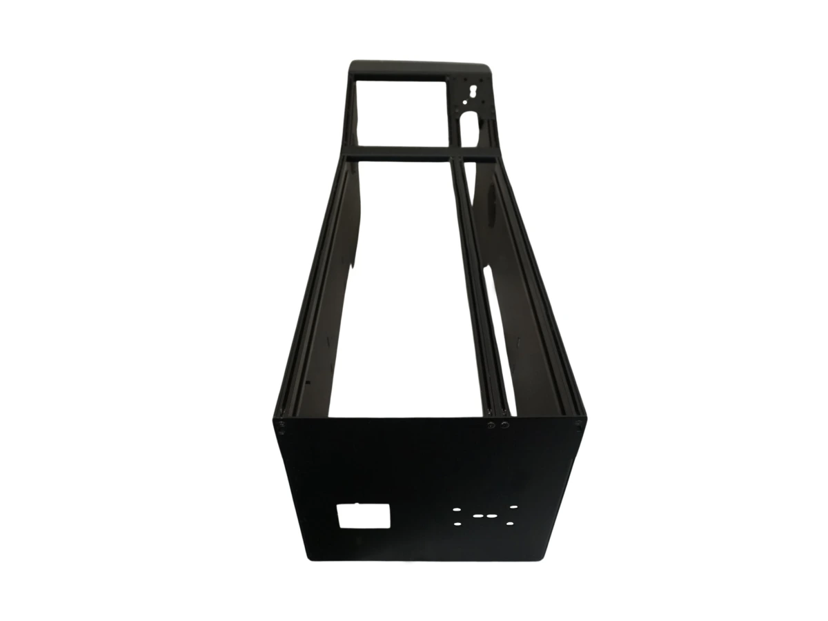 [C-VSW-0824-SILV-EV] Vehicle-Specific 32" Wide Angled Console for 2024 Chevrolet Silverado – EV