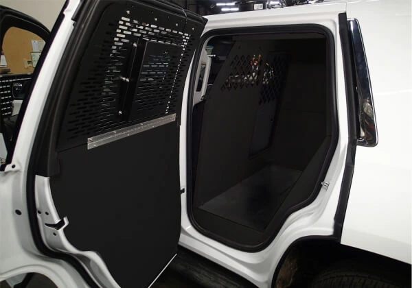 [K9-C23-PT-1-B] - OBSOLETE – K9 Prisoner Transport System For 2015-2020 Chevrolet Tahoe – Black