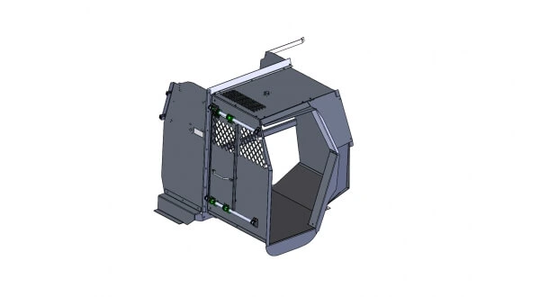 [K9-C23-PT-1-B] - OBSOLETE – K9 Prisoner Transport System For 2015-2020 Chevrolet Tahoe – Black