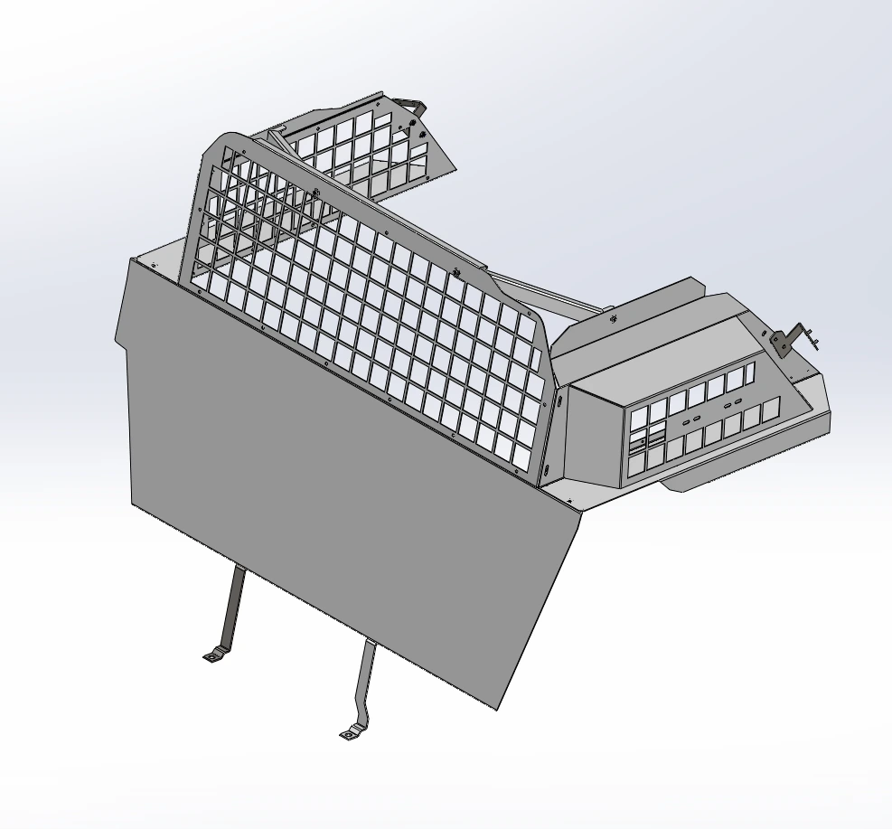 [TP-FDUV-LA] - Ford Police Interceptor UV Cargo Partition with F