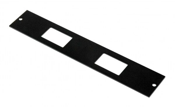 [C-PS-1] - DISCONTINUED – 1.5" Switch Plate, Internal Mount, 2 Switch Cutouts