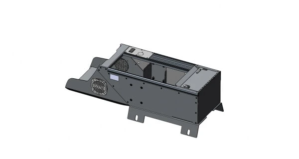 [C-VSW-1900-SILV-PM] - Vehicle-Specific 19" Wide Flat Console With PocketJet 6 & 7 Printer Mount for 2019-2024 Chevrolet Silvera