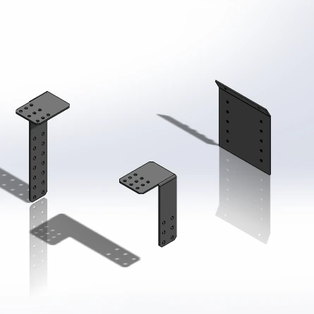 [AC-CH11TT-50] - Dodge Charger 3-Piece Half Size Trunk Tray Mount