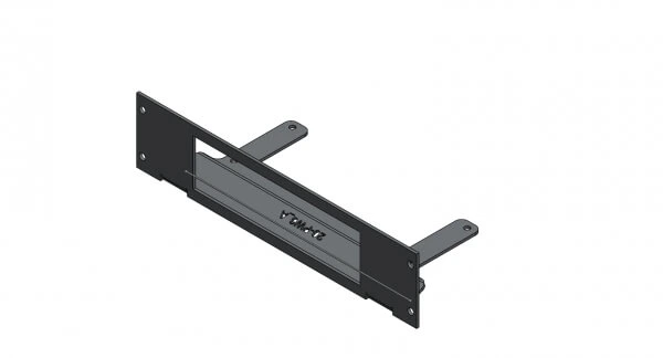 [C-EB20-PW6-1P] - OBSOLETE – 1-Piece Equipment Mounting Bracket, 2" Mounting Space, Fits Patrol Witness PW6-HD DVR