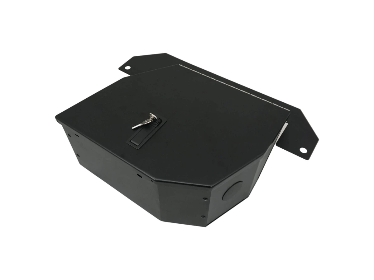 [C-SBX-106-D] Lockable Under-Seat Storage Box for 2020"2023 Dodge Ram 2500 & 3500 Crew Cab Pickup Truck – Driver Side