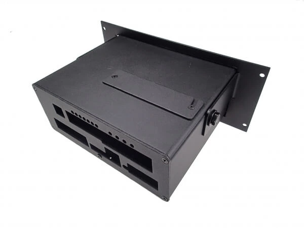 [C-EB35-XCL-1P] - 1-Piece Equipment Mounting Bracket, 3.5? Mounting Space, Fits Code 3 Public Safety Equipment XCEL