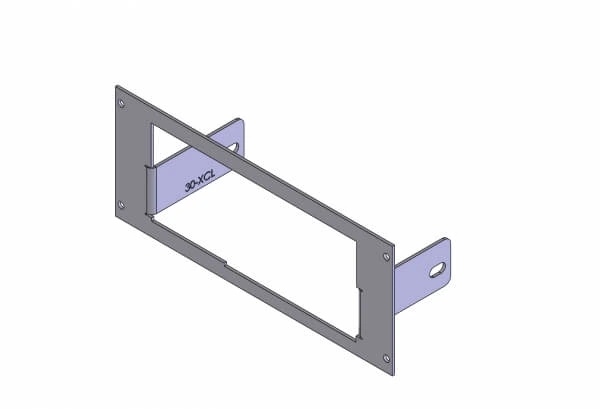 [C-EB35-XCL-1P] - 1-Piece Equipment Mounting Bracket, 3.5? Mounting Space, Fits Code 3 Public Safety Equipment XCEL