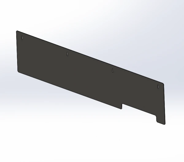 [2-SAB-FTV-H] - Ford Transit Van Front Partition Flat Kick Panels