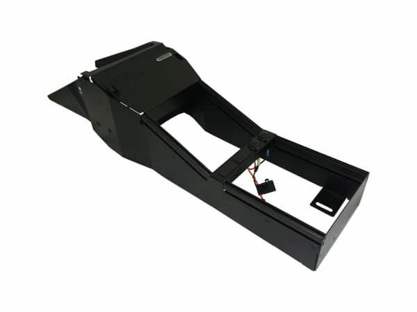 [C-VS-0909-CHGR-PM-2] Vehicle-Specific 18" Angled Console w/ Internal PockJet 8 Printer Mount for 2021-2023 Dodge Charger Police