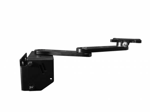 [MH-ARM-0606] - Forklift Pillar Mount & Swivel Arm For Keyboards With 6" Base & 6" Extension