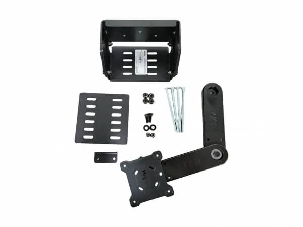 [MH-ARM-0606] - Forklift Pillar Mount & Swivel Arm For Keyboards With 6" Base & 6" Extension
