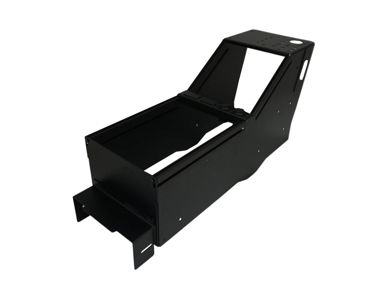 [C-VS-0812-INUT-1] - DISCONTINUED – 2013-2019 Ford Interceptor Utility police Vehicle-Specific Angled console