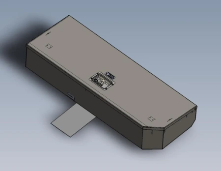 [CP-21F1-36148-USBX] - 2021+ Ford F150 Underseat Lock Box Storage Vault, 36"W x 14"L x 8"H