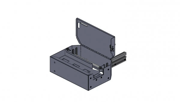 [C-PM-124] - DISCONTINUED – Brother PocketJet Printer Mount for Ford Interceptor Utility