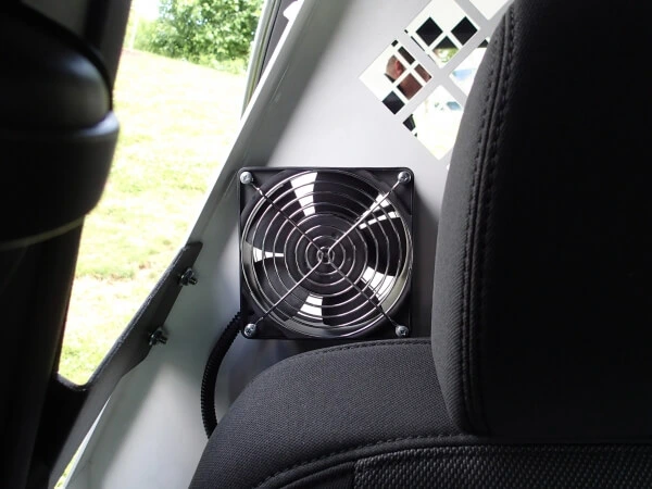 [K9-A-102] - K9 Transport & Storage Box Air Circulation Fan Option