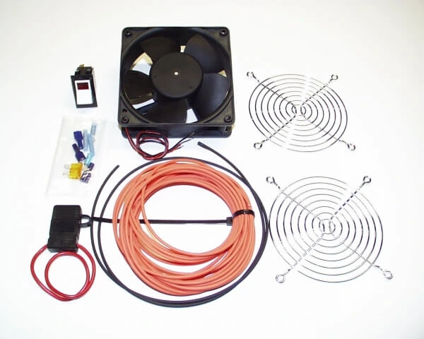 [K9-A-102] - K9 Transport & Storage Box Air Circulation Fan Option