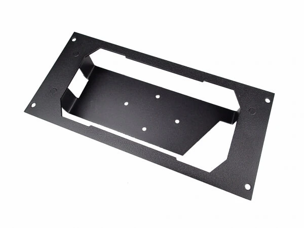 [C-EB40-SCB-1P] - OBSOLETE – 1-Piece Equipment Mounting Bracket, 4" Mounting Space, Fits Speedtech Lights C-SUPCB Control Box