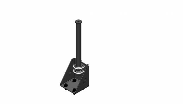 [C-HDM-425] - HDM Base Adapter Bracket with Pole for MD-ARM series