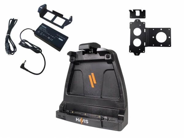 [PKG-DS-GTC-902-3] - Package – Docking Station For Getac K120 Rugged Tablet With Triple Pass-Thru Antenna Connections, External