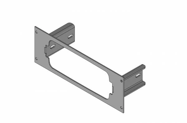 [C-EB30-KNG-1P] - 1-Piece Equipment Mounting Bracket, 3" Mounting Space, Fits Relm KNG Series