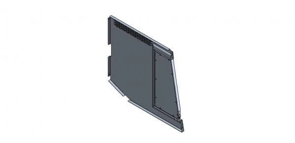 [K9-A-108] - Dual K9 Divider For 2020-2024 Ford Interceptor Utility K9 – White