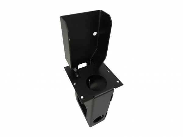 [C-FLW-3555-STR] - DISCONTINUED – Flashlight Charger Internal Mount Pocket for Wide Console 3.3" Mounting Space