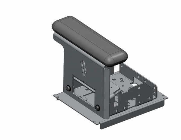 [C-ARPB-142] - Brother RuggedJet 4200 Series Printer Mount and Tall Armrest
