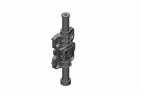 [C-LDM-0012] - Side Pole Mount for Swivel Arm