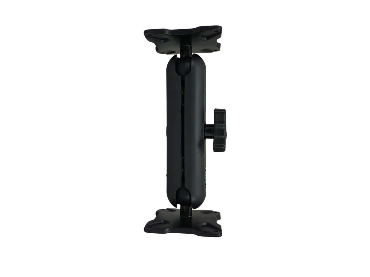 [DBM-1150-KL-0303] Dual Ball Mount with 1.50" Knob-Style Long Housing & Two Standard VESA 75 Plates