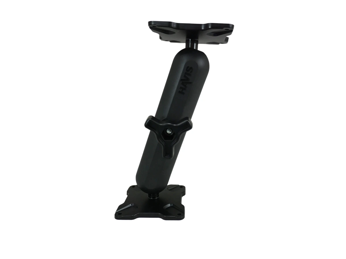 [DBM-1150-KL-0303] Dual Ball Mount with 1.50" Knob-Style Long Housing & Two Standard VESA 75 Plates