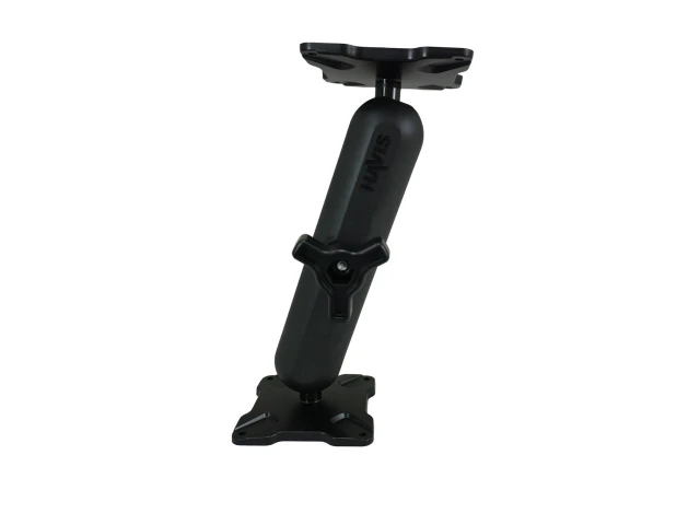 [DBM-1150-KL-0303] Dual Ball Mount with 1.50" Knob-Style Long Housing & Two Standard VESA 75 Plates