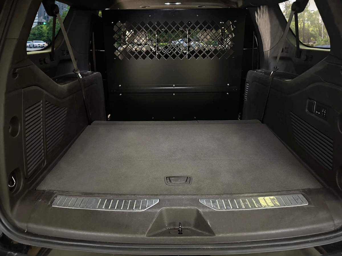 [K9-C27-XL-B] Extended K9 Transport System For 2021-2024 Chevrolet Suburban – Black