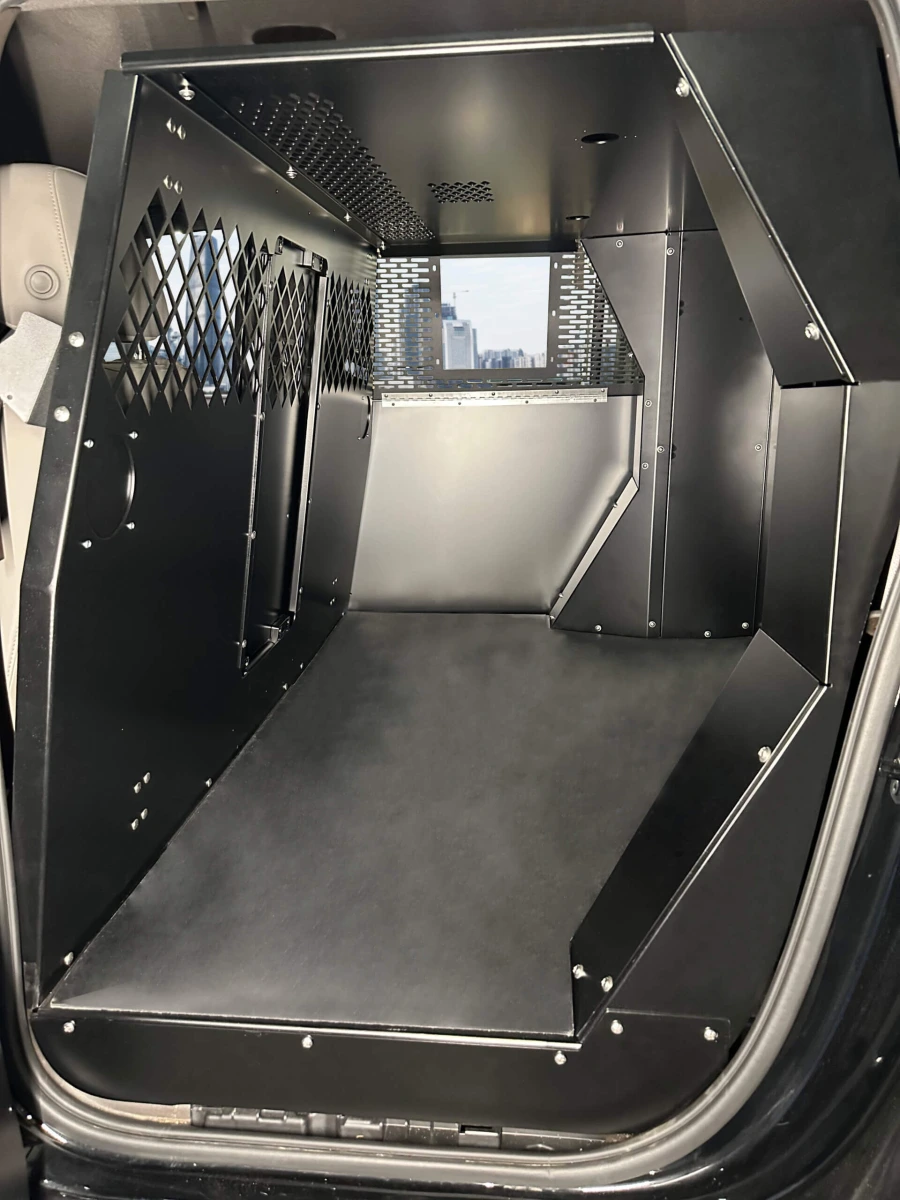 [K9-C27-XL-B] Extended K9 Transport System For 2021-2024 Chevrolet Suburban – Black