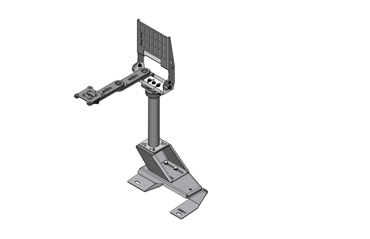 [PKG-PSM-140-T] Standard Tablet Pedestal Mount Package For 1997-2024 Ford E-350 & E-450 Van