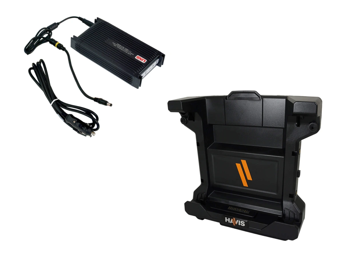 [DS-DELL-602-2] - DISCONTINUED – Docking Station for Dell 7220 & 7212 Tablets With Advanced Port Replication, Dual Pass-Thru Ant