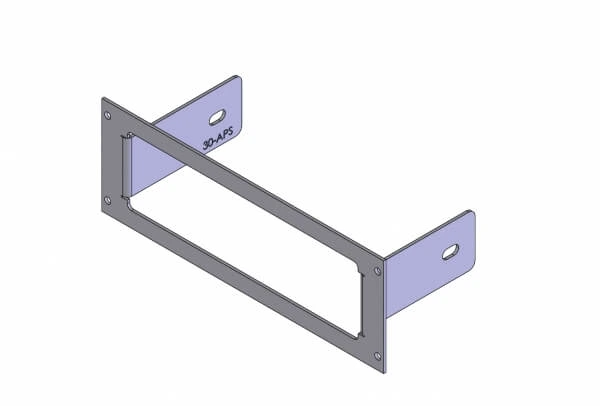 [C-EB30-APS-1P] - 1-Piece Equipment Mounting Bracket, 3" Mounting Space, Fits Motorola APX-4500 Self-contained Rado
