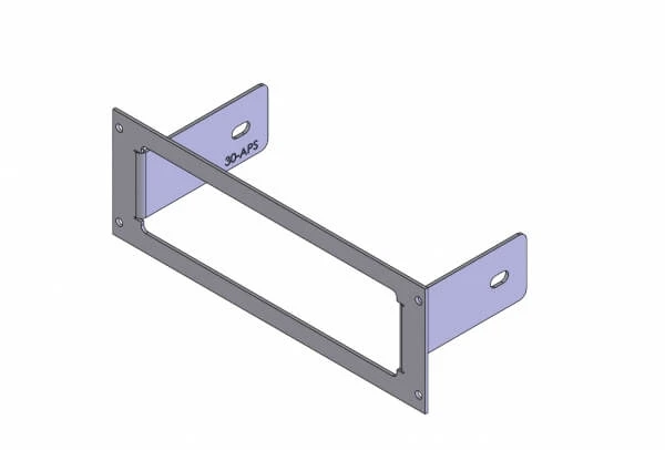 [C-EB30-APS-1P] - 1-Piece Equipment Mounting Bracket, 3" Mounting Space, Fits Motorola APX-4500 Self-contained Rado