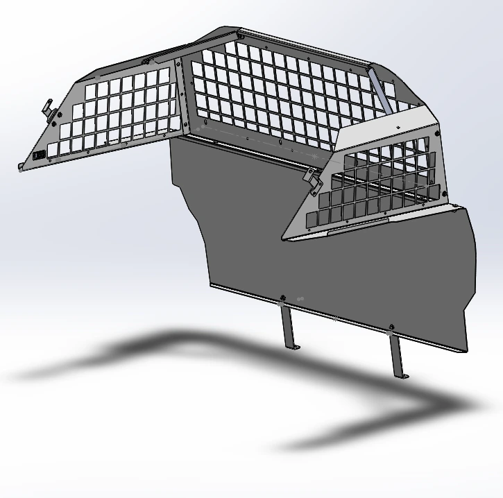 [TP-20-FDUV-R] - 2020+ Ford Police Interceptor Utility Cargo Partition