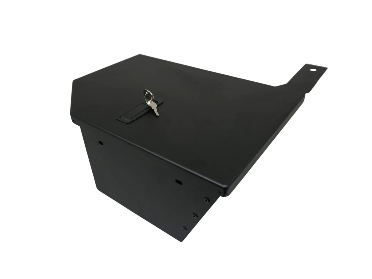 [C-SBX-106-P] Lockable Under-Seat Storage Box for 2020"2023 Dodge Ram 2500 & 3500 Crew Cab Pickup Truck – Passenger Side