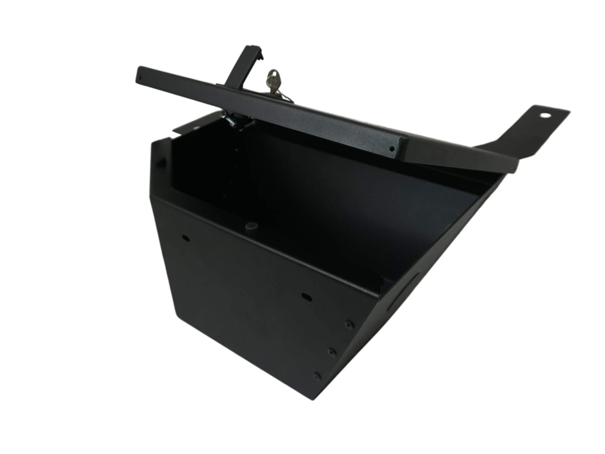 [C-SBX-106-P] Lockable Under-Seat Storage Box for 2020"2023 Dodge Ram 2500 & 3500 Crew Cab Pickup Truck – Passenger Side