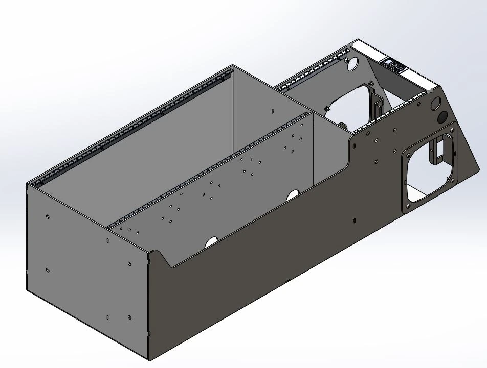[CC-RAM30-FS] - Dodge Ram 30" Wide-Body Floor Shift Console