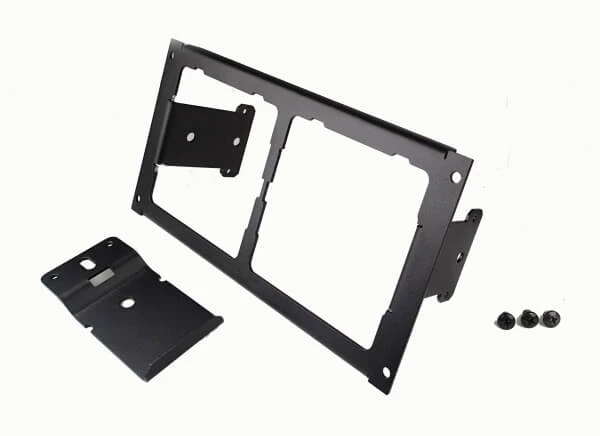 [C-EB45-AP2-1P] - 1-Piece Equipment Mounting Bracket, 4.5" Mounting Space, Fits Two Motorola APX-Series Chargers